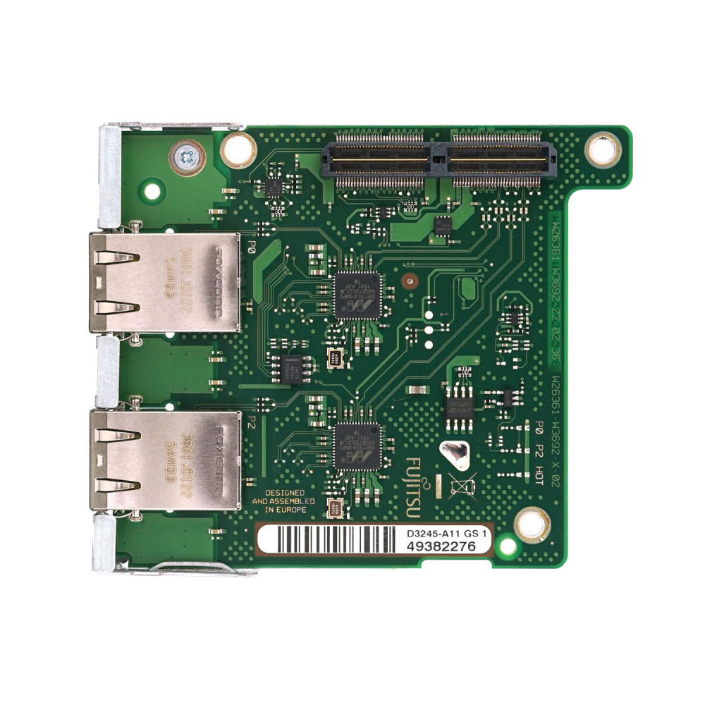 D3245-A11 FUJITSU DUAL PORT RJ-45 ETHERNET CONTROLLER